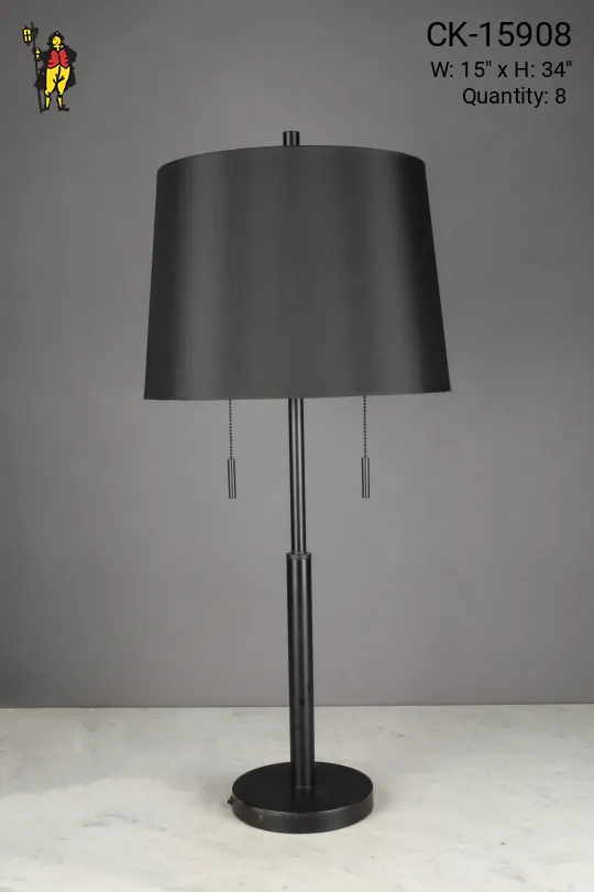 Modern Black Table Lamp