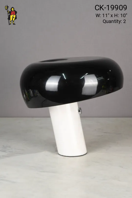 *LED* White & Black "Snoopy" Table Lamp