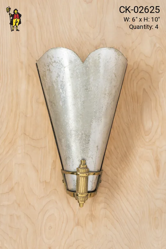 Medieval Metal Pocket Wall Sconce