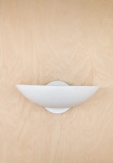 White Pocket Wall Sconce