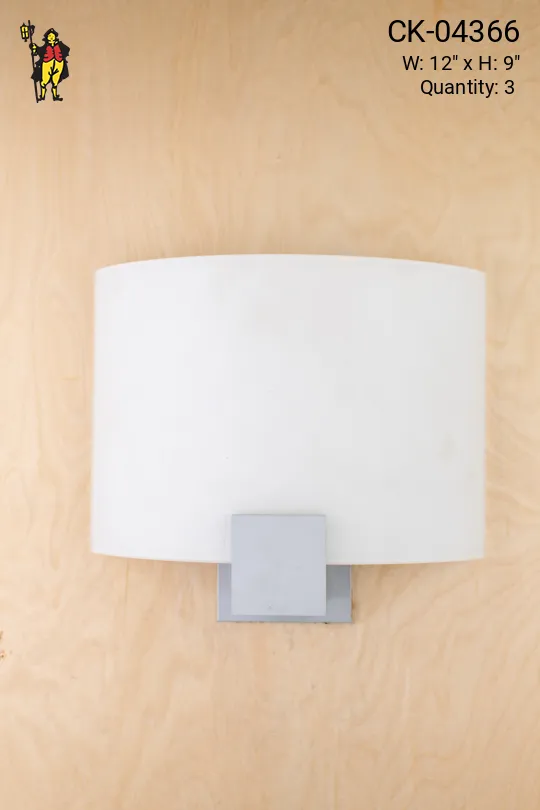 Curved Glass Wall Sconce