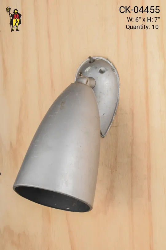 Swivel Single Bullet Reflector Wall Sconce