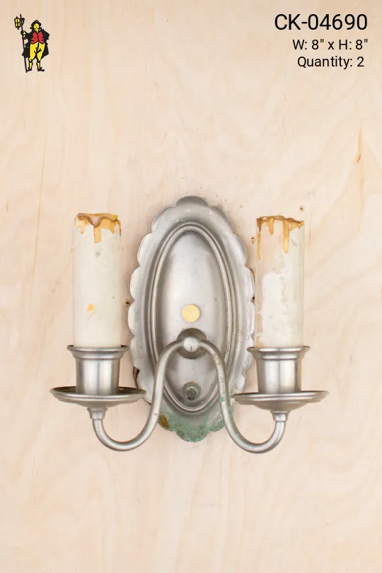 Two Candle Wall Sconce