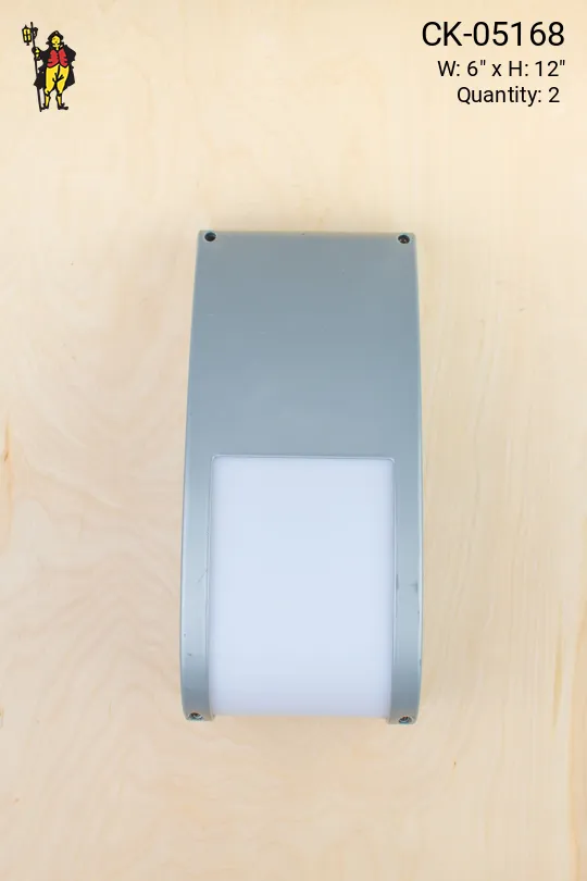 Silver Contemporary Wall Sconce