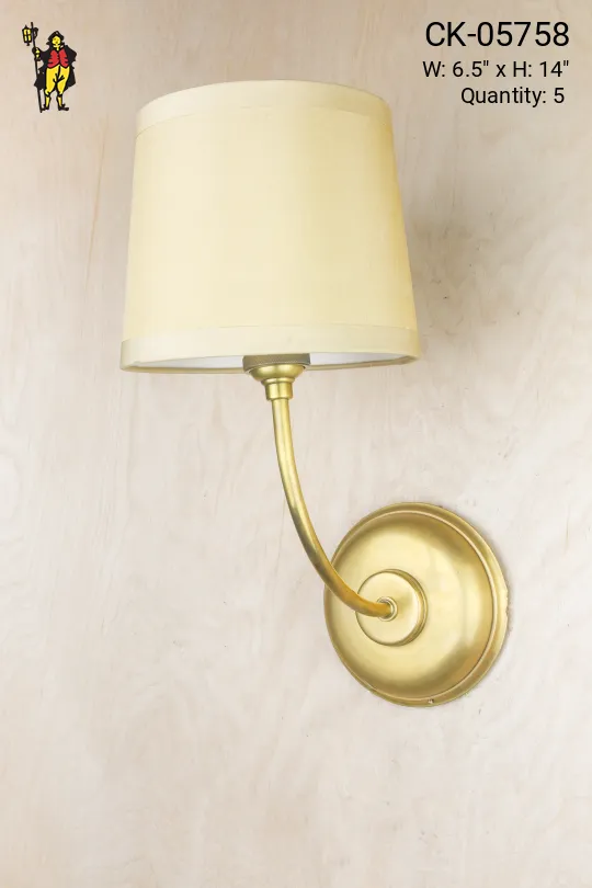 Single Light Contemporary Wall Sconce