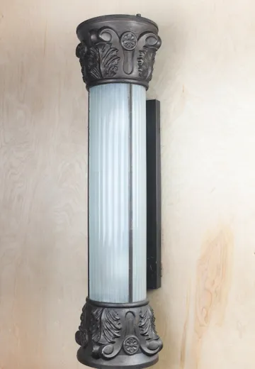 Oversize Deco Lantern Wall Sconce