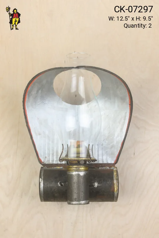 Oil Style Metal Shaded Wall Sconce