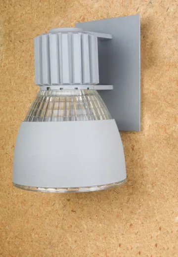 Gray Industrial Spot Light Wall Sconce