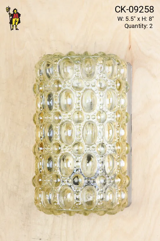 Glass Bubble Wall Sconce