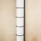 Old Bronze & Glass 30" Wall Sconce #0
