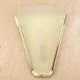 Art Deco Brass & Glass Pocket Wall Sconce #0