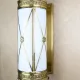 Federal Brass Lantern Wall Sconce #0