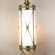 Federal Brass Lantern Wall Sconce #1