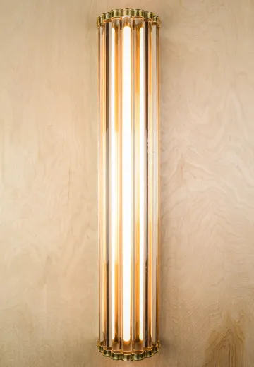 *LED* 28" Glass Rod Wall Sconce
