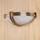 Antique Brass & Glass Pocket Sconce #0