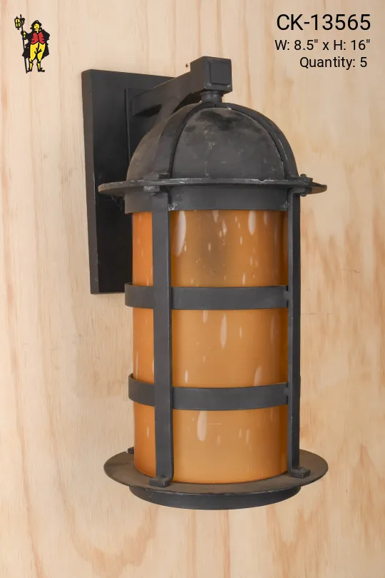 Large Gothic Iron Lantern