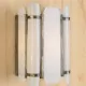 Art Deco Frosted Glass Wall Sconce #0