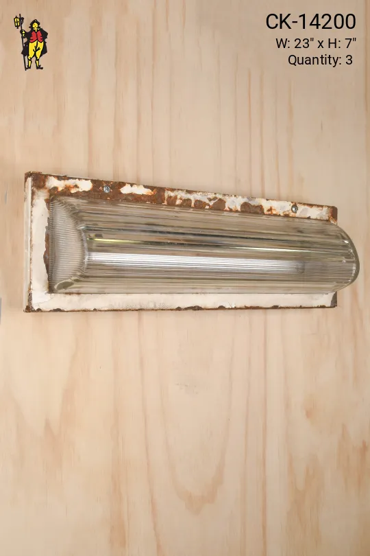 2' Distressed Wall Fluorescent
