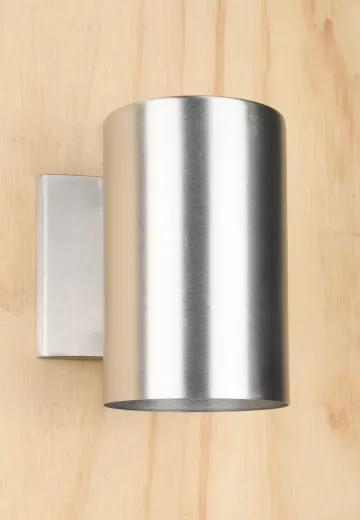 Nickel Single Directional Down Light Wall Sconce (Smaller)