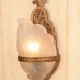 Antique Brass Art Deco Pocket Sconce #0