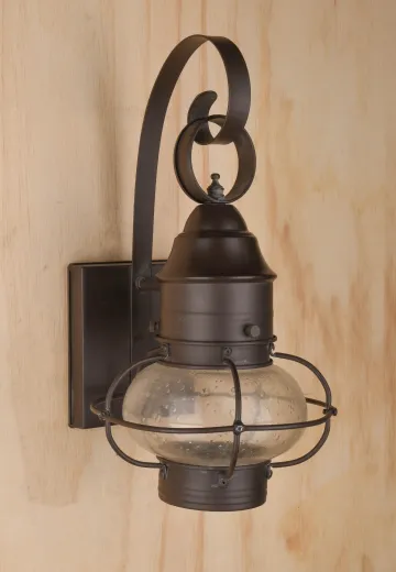 Bronze Onion Style Wall Lantern