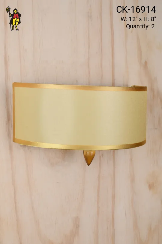Fabric Shade Pocket Wall Sconce