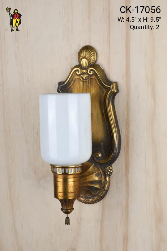 PreWar Single Light Wall Sconce