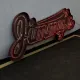 11' Red Neon "Jimmy's" Sign #5