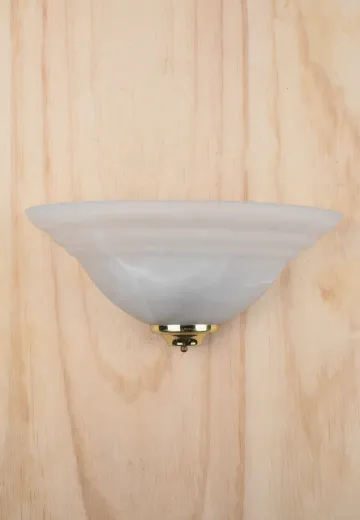 Simple Glass Pocket Wall Sconce