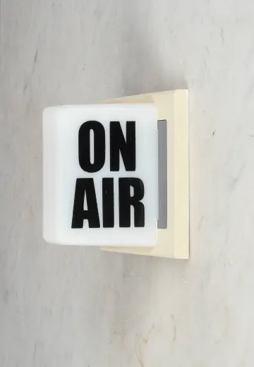 Small "On Air" Wall Light
