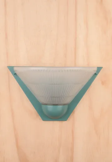 Aqua & Glass Pocket Wall Sconce