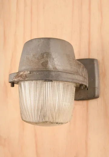 Metal Industrial Exterior Downlight Wall Sconce